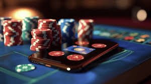 Live Casino dealer နှင့် Baccarat Poker ကတ်ဂိမ်းကစားနေသောမြင်ကွင်း
